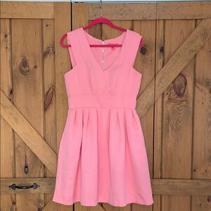 Pink Sleeveless Dress